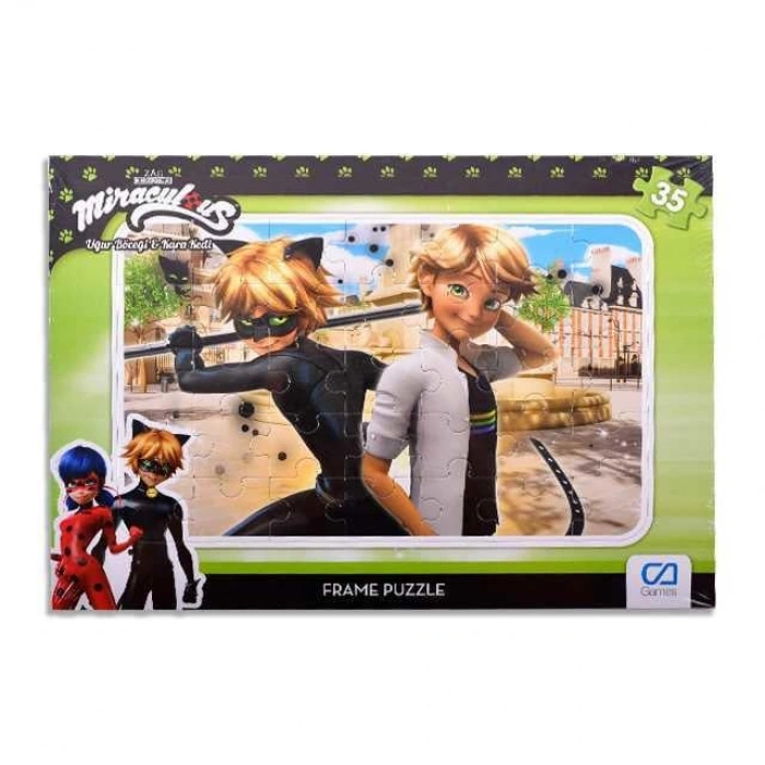 Hubrendy Bez 5020 Miraculous Puzzle 35 Parça 1 Adet