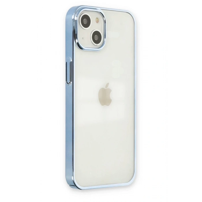 Hubrendy Bez Apple iPhone 14 Plus Kılıf Element Silikon - Sky Blue
