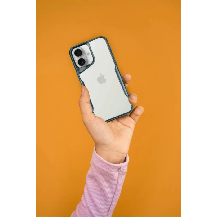Hubrendy Bez Apple iPhone 16 Kılıf Boyi Silikon Kapak - Desert