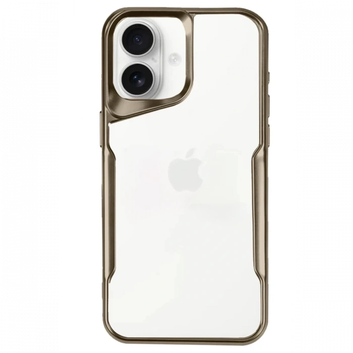 Hubrendy Bez Apple iPhone 16 Plus Kılıf Boyi Silikon Kapak - Desert