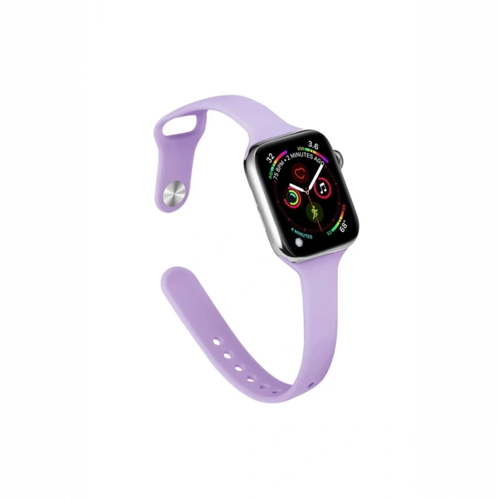 Hubrendy Bez Apple Watch 38mm Klasik Kordon - Lila