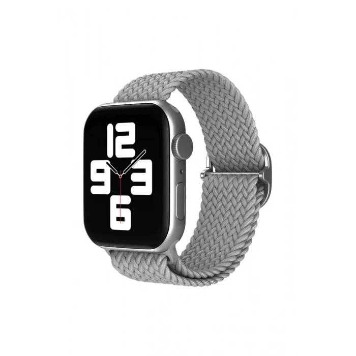 Hubrendy Bez Apple Watch 38mm Star Kordon - Gri