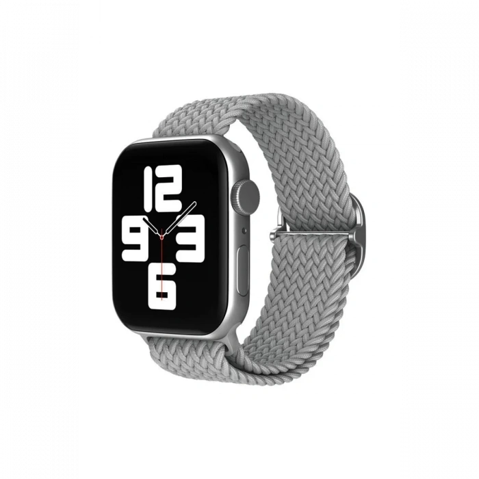 Hubrendy Bez Apple Watch 38mm Star Kordon - Gri