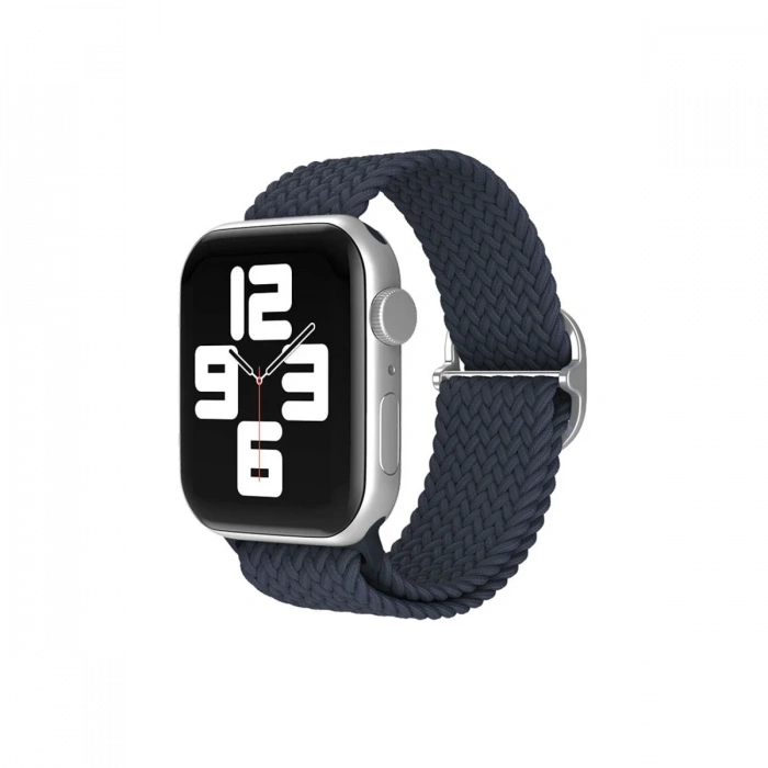 Hubrendy Bez Apple Watch 38mm Star Kordon - Lacivert