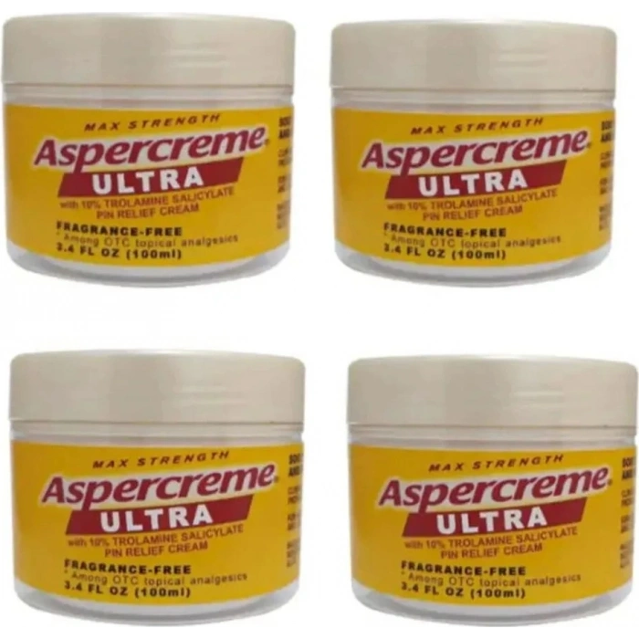 Hubrendy Bez Aspercreme Ultra Masaj Kremi 100 ml x 4 Adet