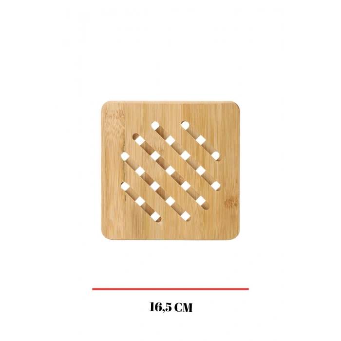 Hubrendy Bez Bambu Nihale Kare 16,5 cm