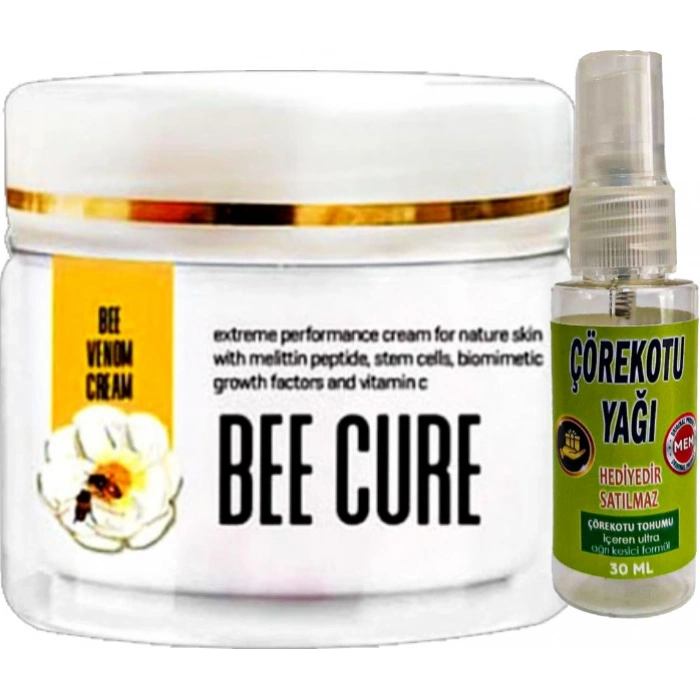 Hubrendy Bez Becure Cream 100 ml Kremi + Çörek Otu Yağı Yağı 30 ml