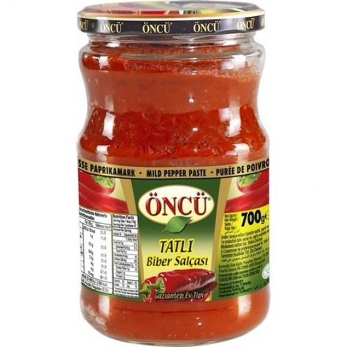 Hubrendy Bez Biber Salçası Tatlı 700gr 1 Adet