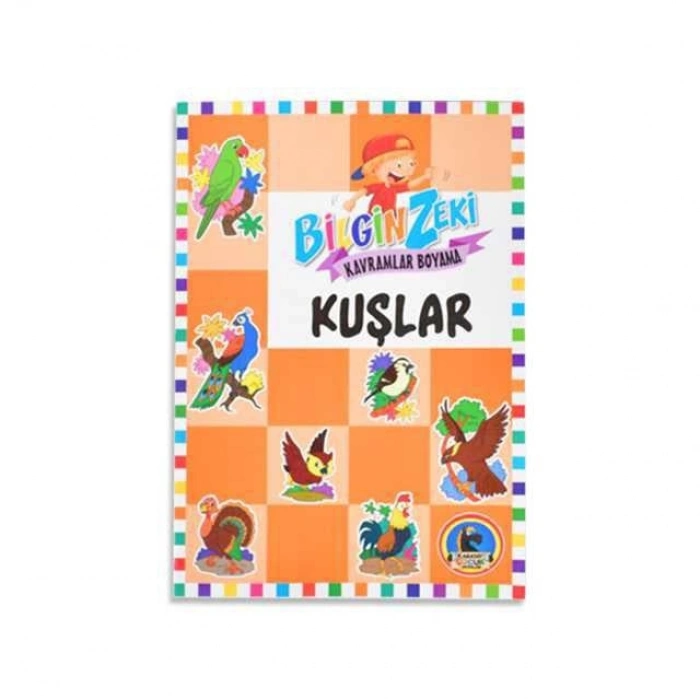 Hubrendy Bez Bilgin Zeki Kavramlar Boyama Kitabı 1 Adet