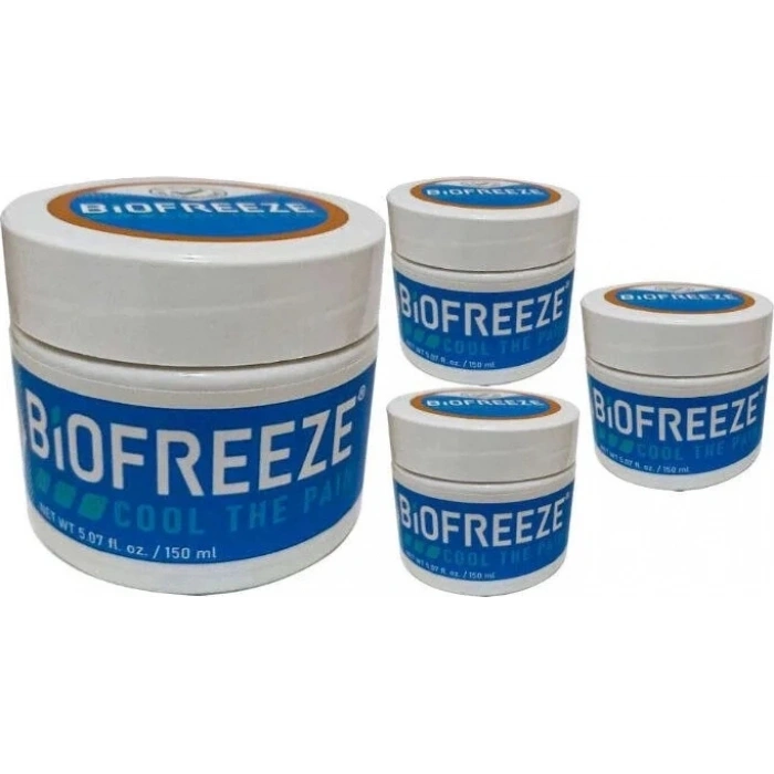 Hubrendy Bez Biofreeze Cool Masaj Kremi 4X150 ml