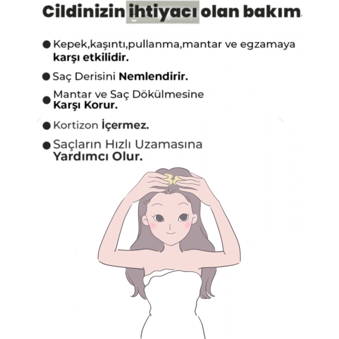 Hubrendy Bez Bioture Se.def ve Eg.zama Şampuanı 200ML