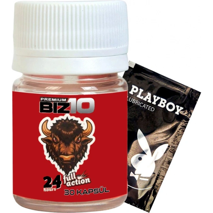 Hubrendy Bez Bizon Erkeklere Full Action 30lu Kapsül + Lubricated