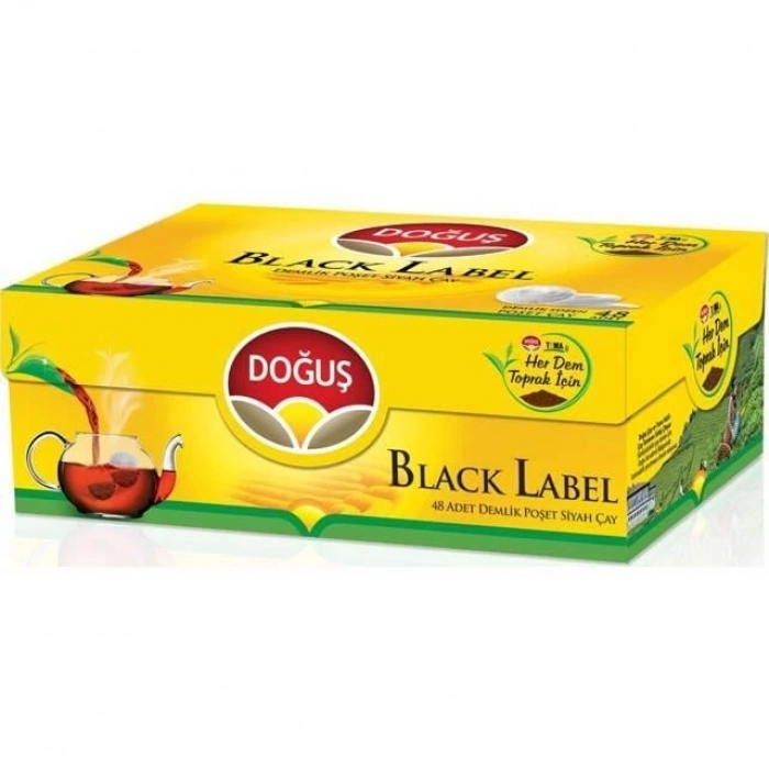 Hubrendy Bez Black Label Demlik  48 li