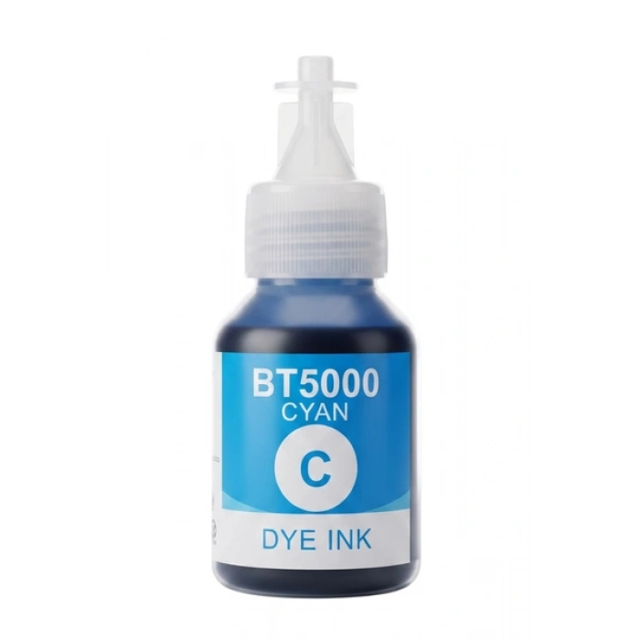 Hubrendy Bez Brother BT 5000C **Kutusuz** Mavi Şişeli Mürekkep 45ml