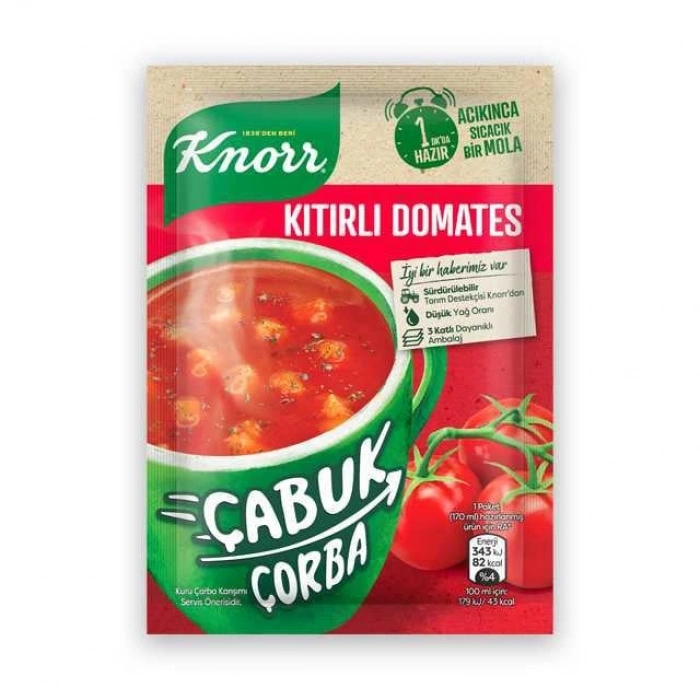 Hubrendy Bez Çabuk Çorba 22GR Kıtırlı Domates 1 Adet