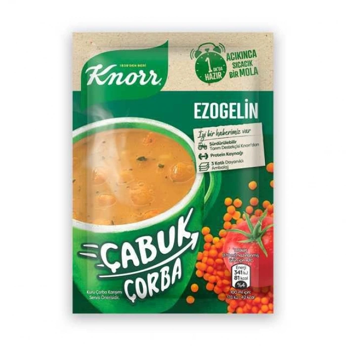 Hubrendy Bez Çabuk Çorba Ezogelin 22Gr 1 Adet