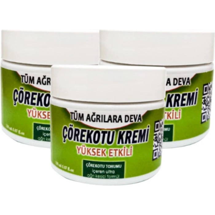 Hubrendy Bez Çörek Otu Kremi 150 ml Kremi 3 Adet