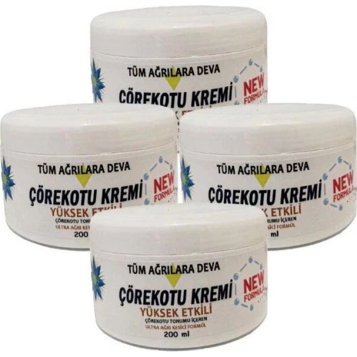 Hubrendy Bez Çörek Otu Kremi 200 ml 4 Adet