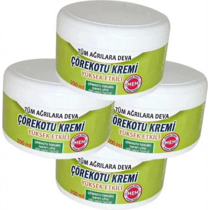 Hubrendy Bez Çörek Otu Kremi Green Box 200 ml - 4 Adet Krem