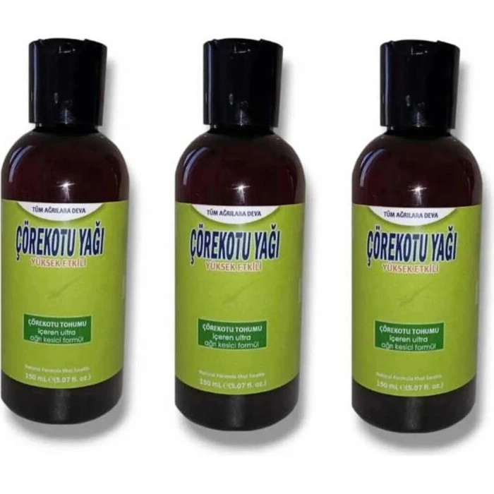 Hubrendy Bez Çörek Otu Yağı Ürün 150 ml - 3 Adet