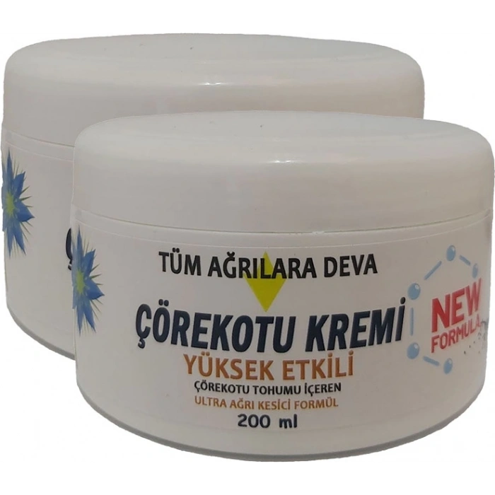 Hubrendy Bez Corex Çörek Otu Kremi  2x200 Ml Büyük Boy