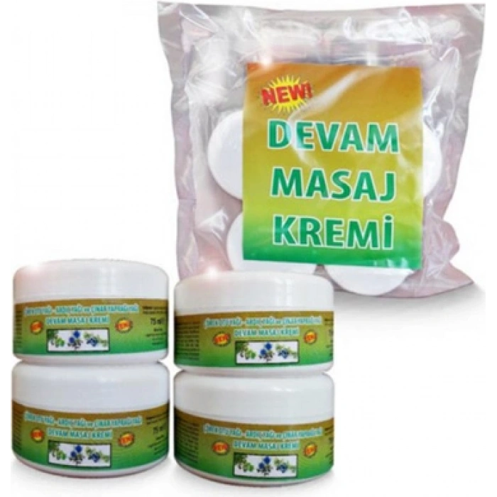 Hubrendy Bez Deva Krem Devam Masaj Seti - 4 Adet
