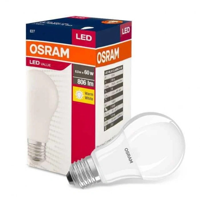 Hubrendy Bez E-27 8,5w Sarı Led Ampul 1 Adet