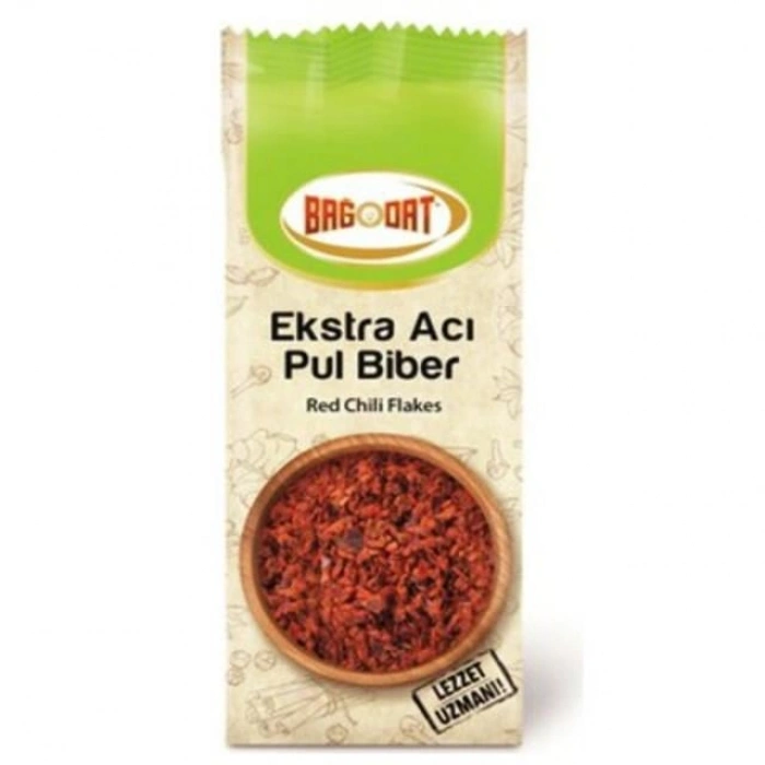 Hubrendy Bez Ekstra Acı Pul Biber 80gr 1 Adet