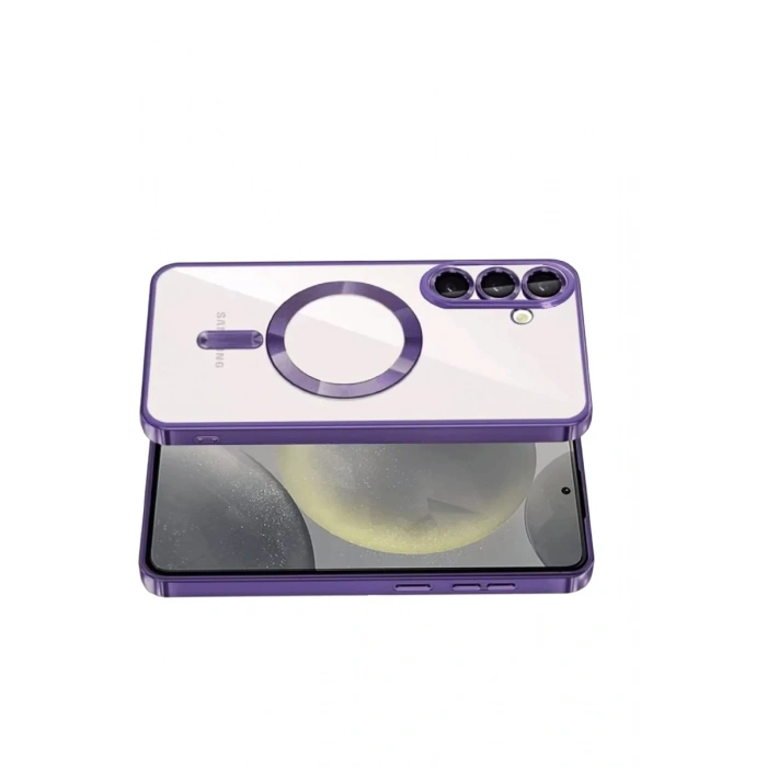 Hubrendy Bez Samsung Galaxy S26 Kross Magneticsafe Kapak - Mor