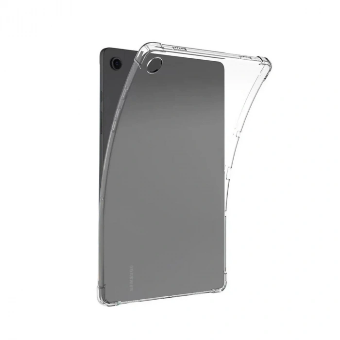 Hubrendy Bez Galaxy Tab A11 Plus Anti Shock Tablet Silikon - Şeffaf