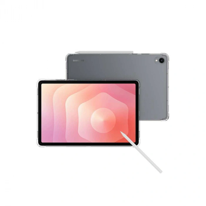 Hubrendy Bez Galaxy Tab S11 Kılıf Anti Shock Tablet Silikon - Şeffaf