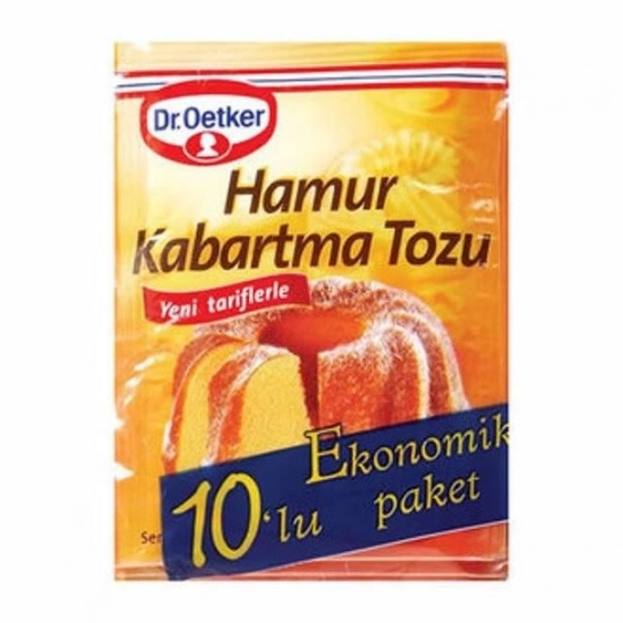 Hubrendy Bez Hamur Kabartma Tozu 10`lu 1 Adet
