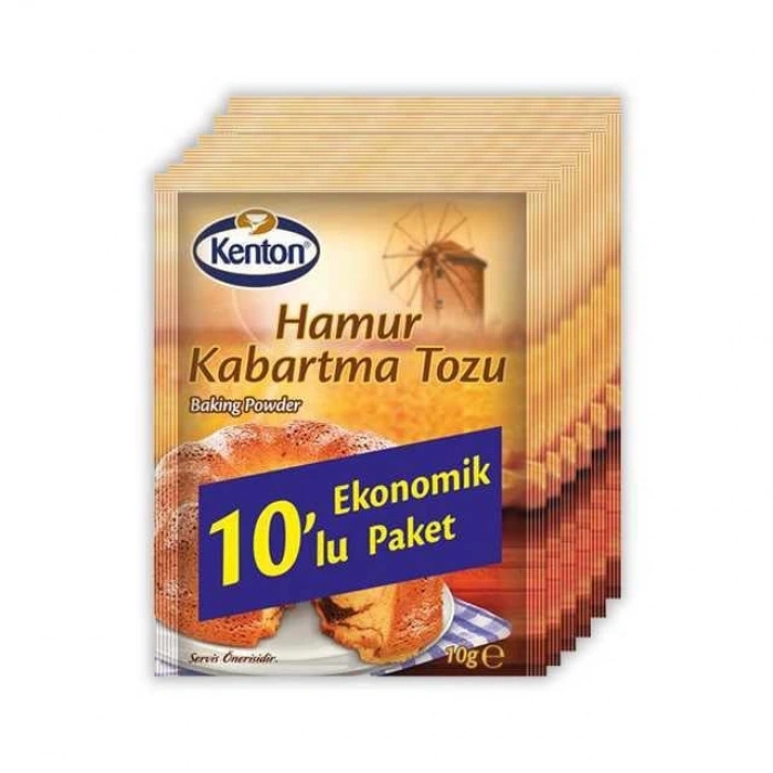 Hubrendy Bez Hamur Kabartma Tozu 10` lu 1 Adet