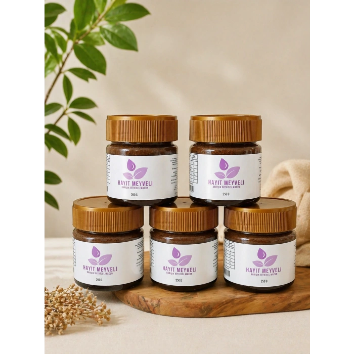 Hubrendy Bez Hayıt Meyveli Karışık Bitkisel Macun 250 g Doğal İçerikli Bitkisel Karışım