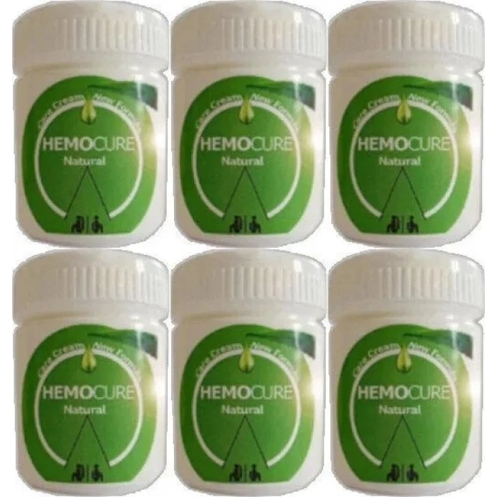 Hubrendy Bez Hemocure Natural Krem 6 Adet 50 ml