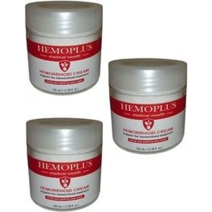 Hubrendy Bez Hemoplus Cream - Etkili Tedavi Kremi 100 ml - 3 Adet