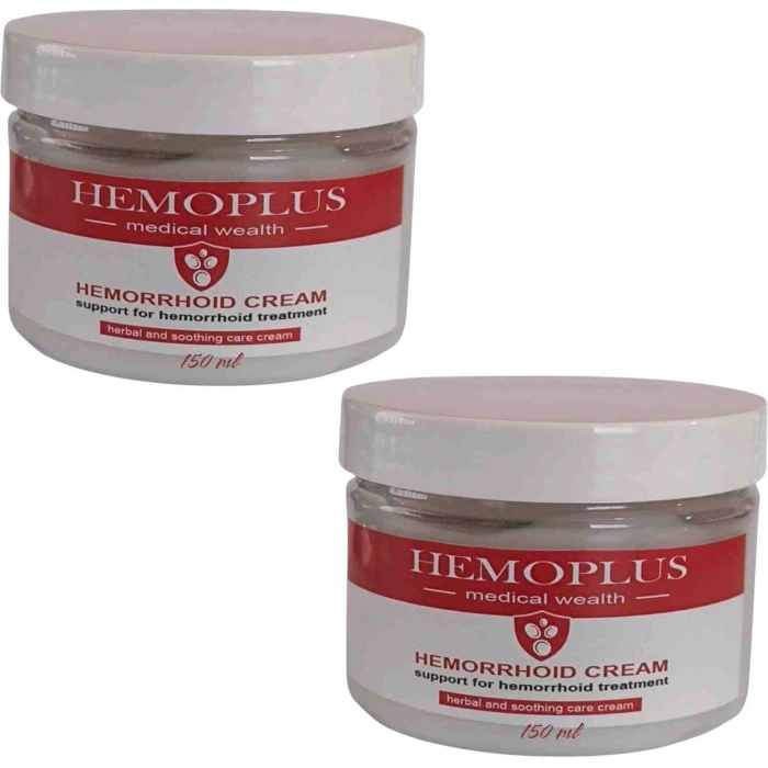 Hubrendy Bez Hemoplus Hemoroidin Kremi 2 Adet 150 Ml