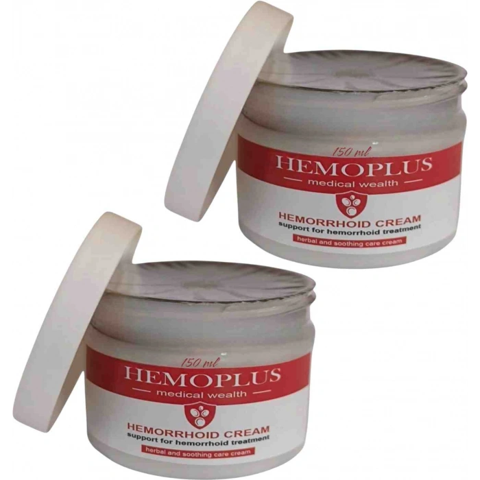 Hubrendy Bez Hemoplus Hemoroidin Kremi 2 Adet 150 Ml