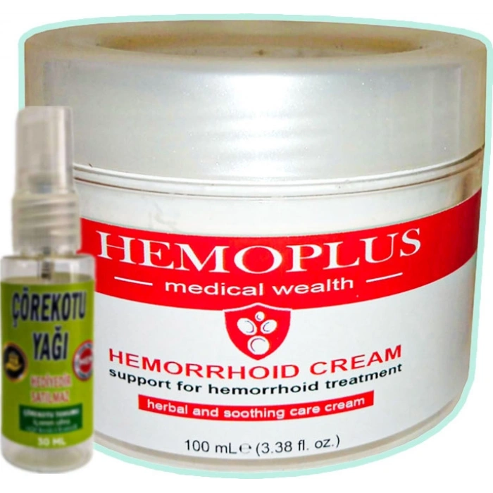 Hubrendy Bez Hemoplus Krem 100 ml + Çörek Otu Yağı 30 ml