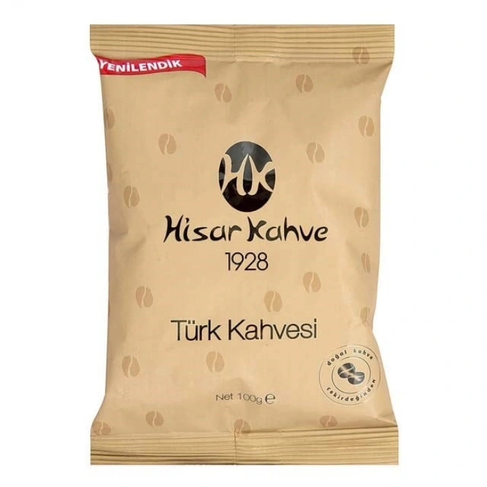 Hubrendy Bez HISAR TURK KAHVESI 100gr 1 Adet