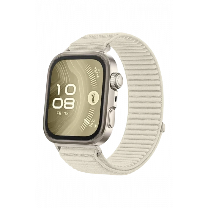 Hubrendy Bez Huawei Fit 4 Braid Kordon - Yıldız Işığı