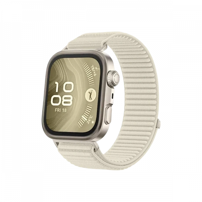 Hubrendy Bez Huawei Fit 4 Braid Kordon - Yıldız Işığı
