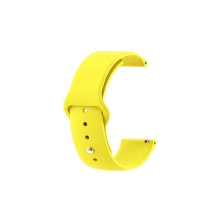 Hubrendy Bez Huawei GT4 41mm 18mm Klasik Kordon - Sarı