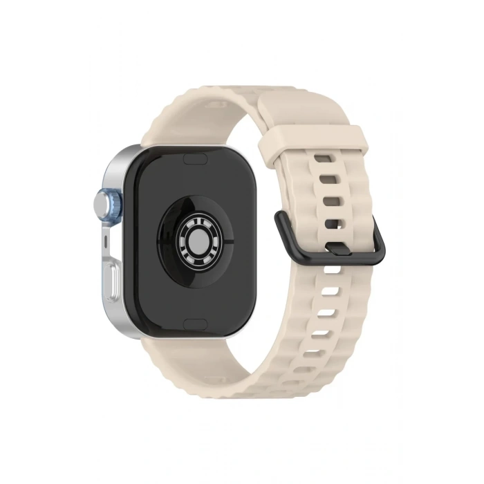 Hubrendy Bez Huawei Watch Fit 3 Klasik Kordon - Bej