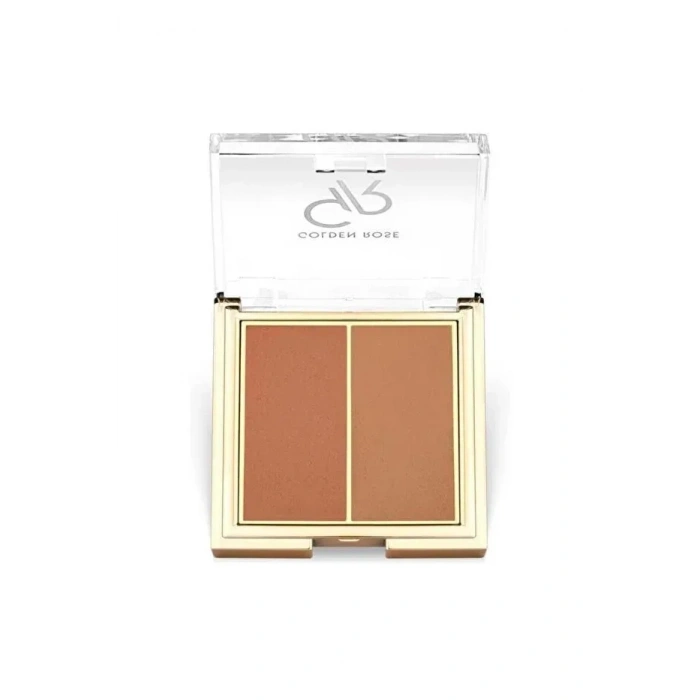 Hubrendy Bez Iconic Blush Duo İkili Allık - 03 Rosy Bronze