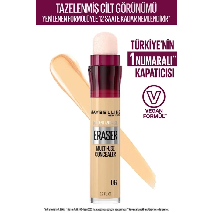Hubrendy Bez Instant Anti Age Eraser Kapatıcı - 06 Neutralizer