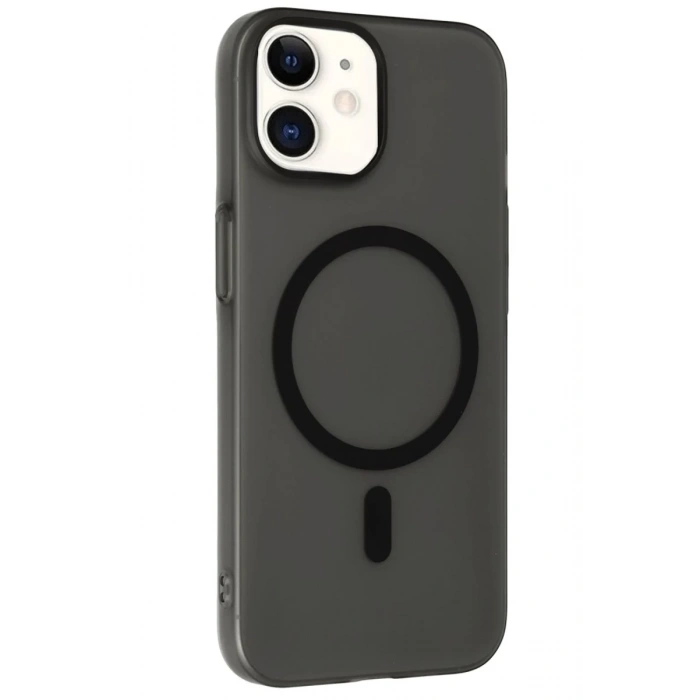 Hubrendy Bez Joko Apple iPhone 11 Tuna PC Slim Magsafe Kapak - Siyah