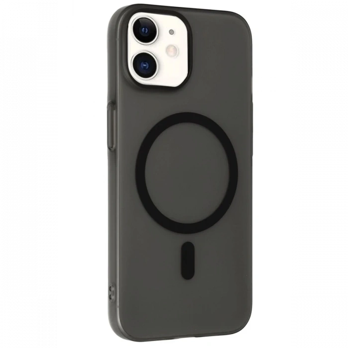 Hubrendy Bez Joko Apple iPhone 11 Tuna PC Slim Magsafe Kapak - Siyah