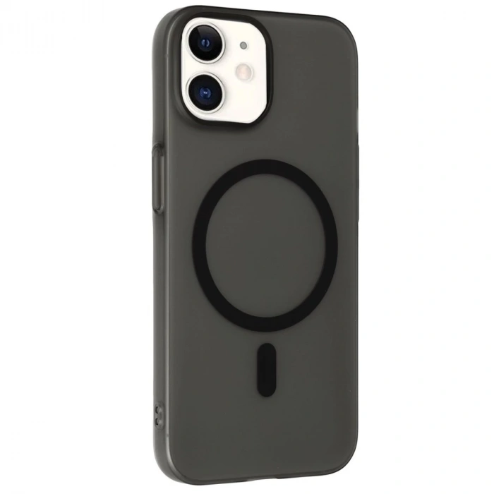 Hubrendy Bez Joko Apple iPhone 11 Tuna PC Slim Magsafe Kapak - Siyah