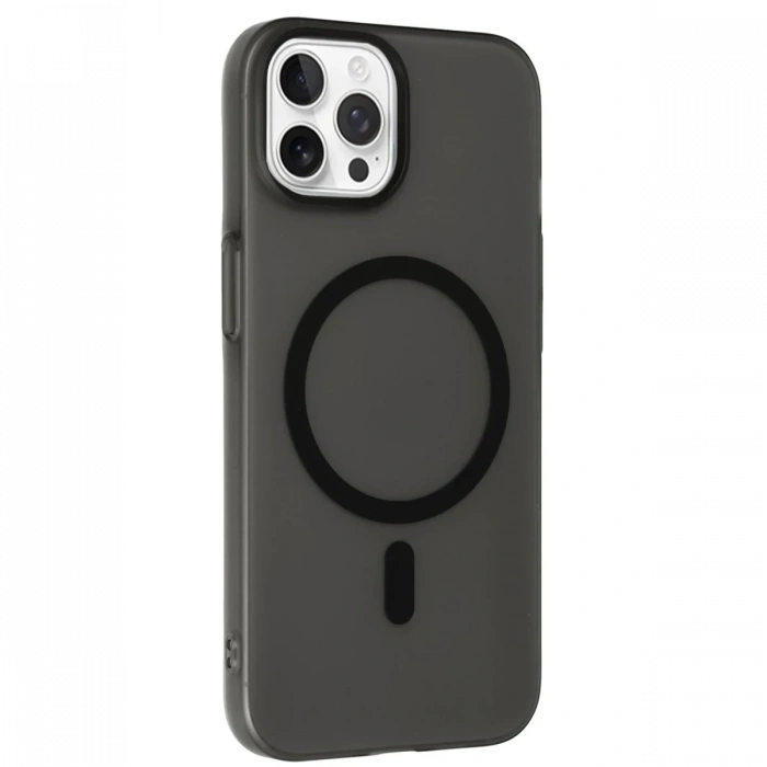 Hubrendy Bez Joko Apple iPhone 14 Pro Max Tuna PC Slim Magsafe Kapak - Siyah
